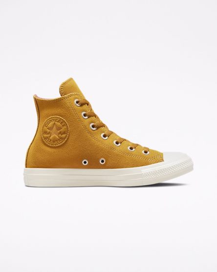 Tenisi Inalti Dama Converse Chuck Taylor All Star Clasici Galbeni | RO JQR13U135